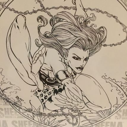 2021 Dynamite Comics Barbarella #6 Pantha #1 Sheena #11 Homage Ratio 1:11 Varian
