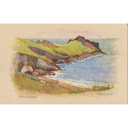 Gurnards Head painting by Anne Croft (?) - Vivian Mansell Series