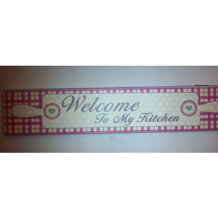 Shabby & Chic Home & Garden Sign - Mum's Kitchen