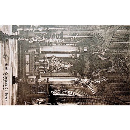 GENT (GAND) LE MAITRE-AUTEL, ST BAVON CATHEDRAL, BELGIUM, Postcard