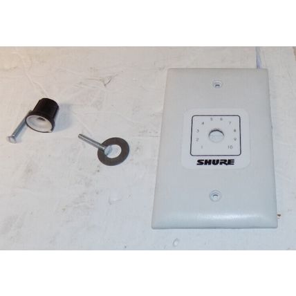 Shure Dial Switch Cover Plate For Remote Scene Control DRF1 DRS-10
