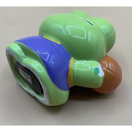 A Adorable Small Vintage Sanrio Keroppi Basketball Coin Bank Piggy Bank