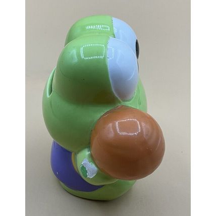 A Adorable Small Vintage Sanrio Keroppi Basketball Coin Bank Piggy Bank
