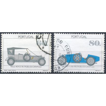 Caramulo Automobile Museum: 60 & 80e - Portugal 1991 - F H - MiNr 1889/90