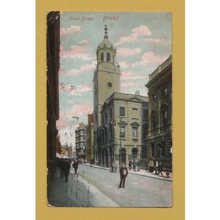 Clare Street, Bristol - Postally Used - Bristol 31st December 1906 Postmark