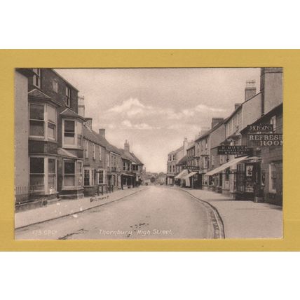 Thornbury, High Street - Postally Unused - A.Prewett Postcard