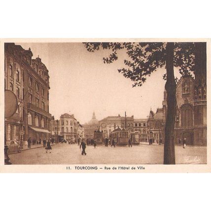 59 - Tourcoing - rue de l'hôtel de ville