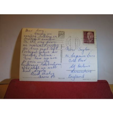 multiview, SANTIAGO DE COMPOSTELA, SPAIN used postcard 1971 pm =