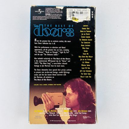 The Doors - The Best Of The Doors VHS Video Tape