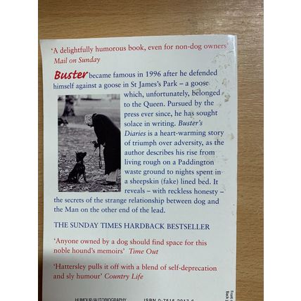 1999 ROY HATTERSLEY "BUSTER'S DIARIES" PAPERBACK BOOK (P2)