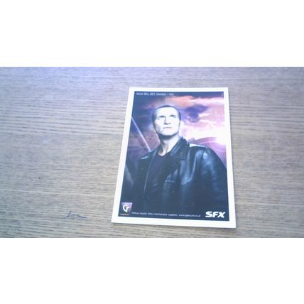 DOCTOR WHO (Ninth Doctor) TV Promotional Postcard (Presented with SFX issue 131)
