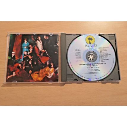 Jah Wobble's Invaders Of The Heart - Take Me To God CD (1994) VGC.