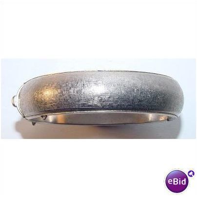 Wide Sixties Textured Bangle - Vintage