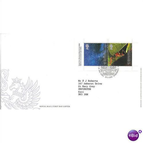 2000 Above & Beyond / Web of Life Booklet Pane FDC