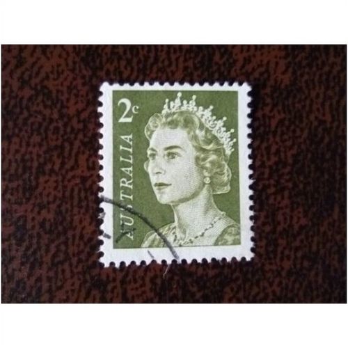 Australia 1966 Queen Elizabeth II decimal currency 2c fine used stamp SG383