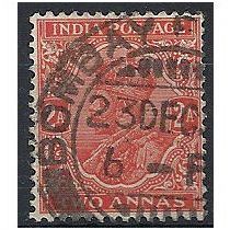 India 1934 SG236 2a Vermillion Fine Used . .