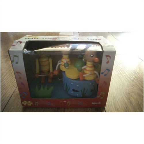 DUCK - WOODEN WINDING MUSIC BOX