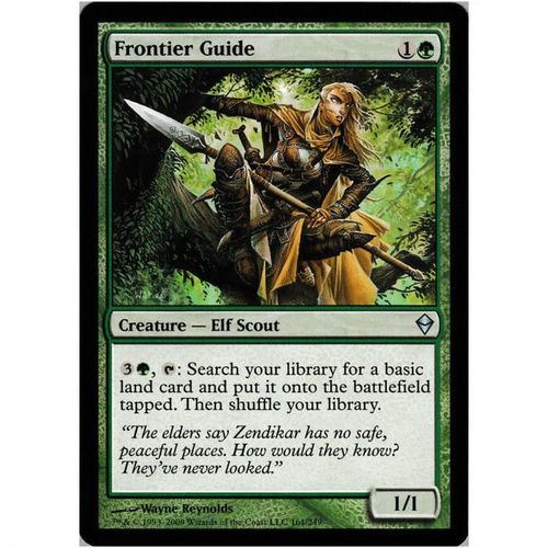 Magic the Gathering - Zendikar - #161/249 - Frontier Guide