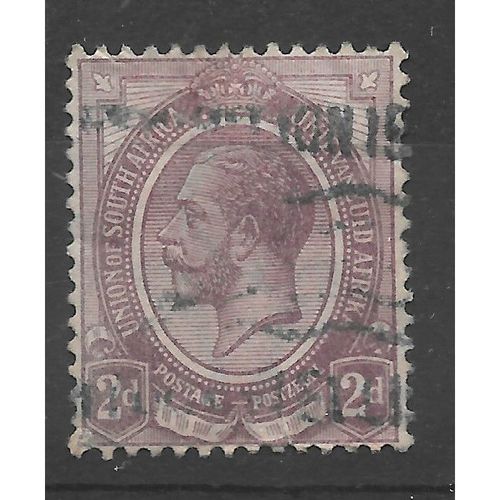 UNION OF SOUTH AFRICA, George V, violet or dull purple 1913, 2d