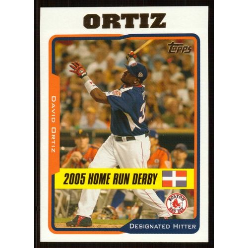 2005 Topps Baseball David Ortiz Home Run Derby