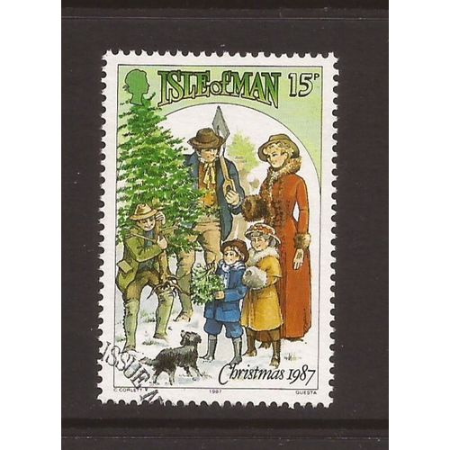1987 Isle of Man, Christmas, Used Stamp, SG. 359