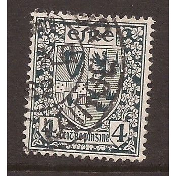 1940- Ireland, 4d slate-blue, Used Stamp SG 117. M3/111