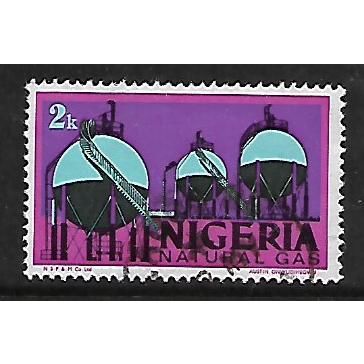 NIGERIA 1973 2K NATURAL GAS TANKS SG 281 FINE USED#2