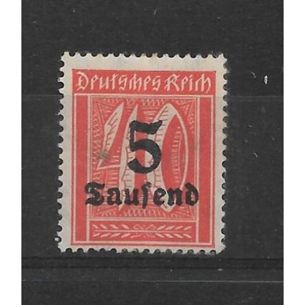 Germany.SG274 5T on 40pf Orange.Mounted Mint.Nov21