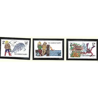 New Zealand Stamps Scott #B106 To B108, Mint Hinged