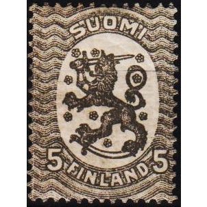 Finland. 1917 5p S.G.188 Unmounted Mint