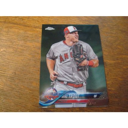 2017-2018, 2-Premium Cards, MIKE TROUT, Angels
