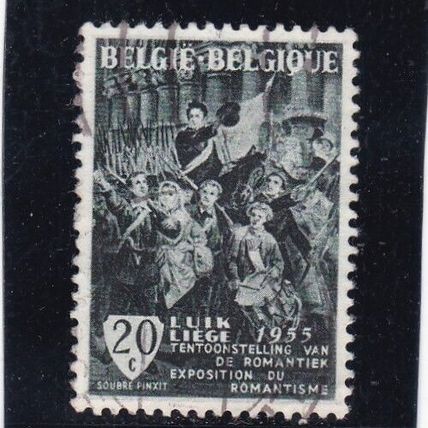 Belgium 1955 Revolution 1830 20c Fine Used SG 1559 VGC