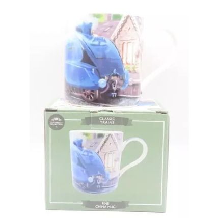 Classic Train Mallard Mug Fine China Ceramic 9.3 CM Tableware Steam Gift