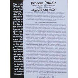 Process Music: Songs, Stories, And Studies Of Graphic Culture