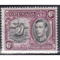 Grenada 1938 6d Badge of Colony SG 159 L/M/Mint