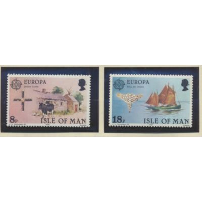 Isle of Man Stamps Scott #191 To 192, Mint Never Hinged