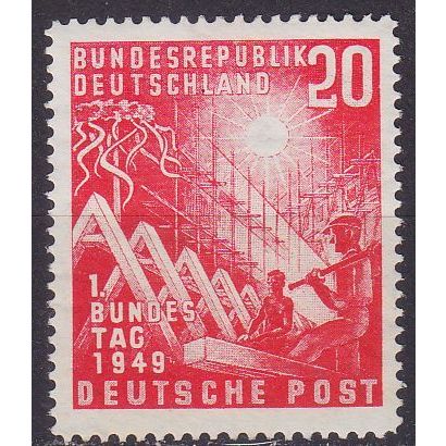GERMANY BUND [1949] MiNr 0112 ( **/mnh )
