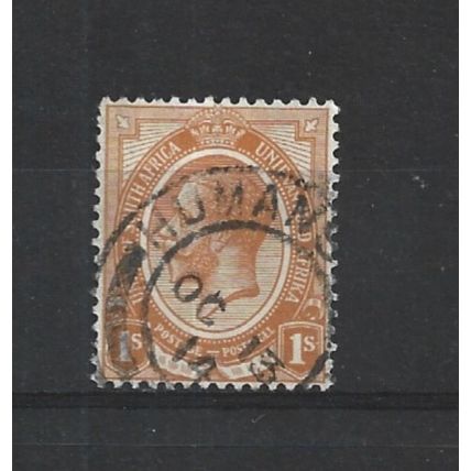 SouthAfrica.SG12 1s Orange.Fine Used.Aug25f