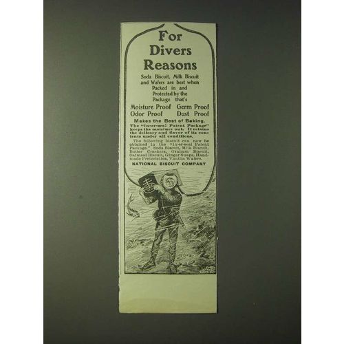 1900 National Biscuit Company Nabisco Ad - For Divers Reasons