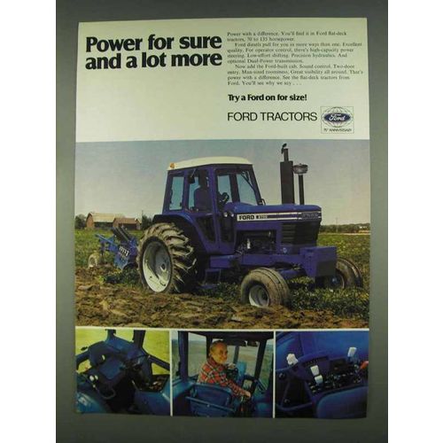 1978 Ford 8700 Tractor Ad - Power for Sure