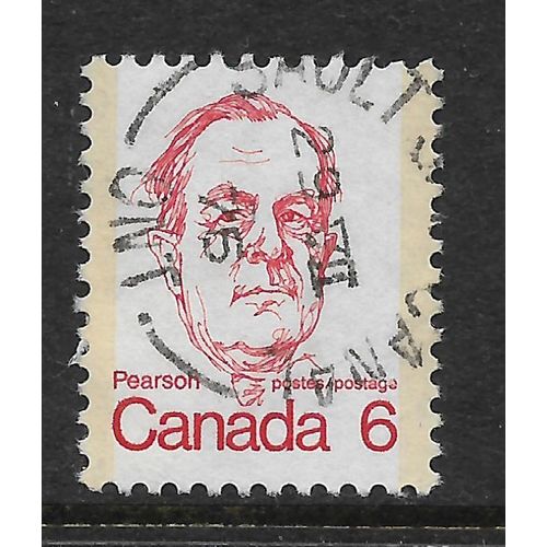 CANADA 1972 SG698 6c INDIAN RED USED#