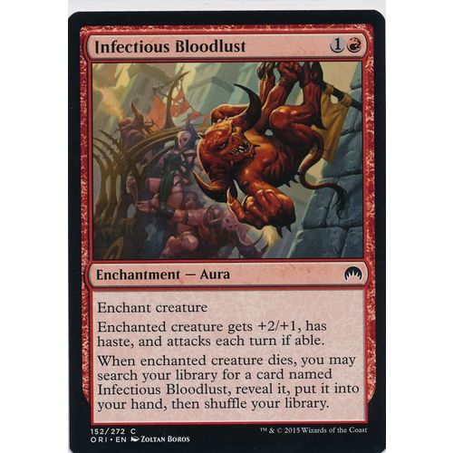 Magic the Gathering MTG Origins 152/272 Infectious Bloodlust