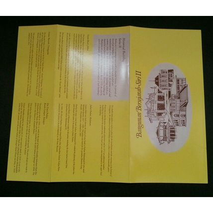 Malaysia Historical Building II Palace 1991 Royal History (p. pack) MNH *rare