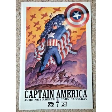 CAPTAIN AMERICA # 1 (2002) MARVEL COMICS (NM Condition)