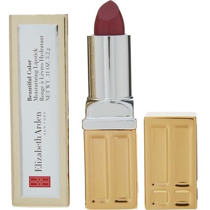 ELIZABETH ARDEN Beautiful Colour Moisturising Lipstick Plum Passion - NEW