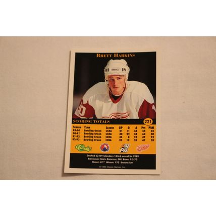 Brett Harkins 1994 Classic Pro Prospects NO. 221