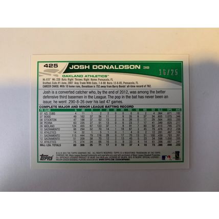 2013 Topps Mini Pink #425 Josh Donaldson