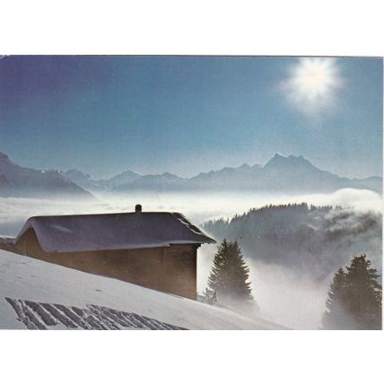 Mont Blanc France Postcard unused VGC