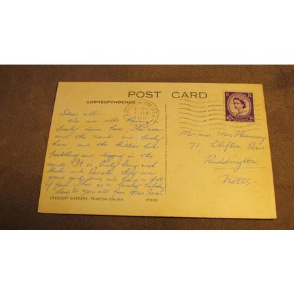 1960s Postcard - Crescent Gardens, Frinton-On-Sea - Tendring, Essex