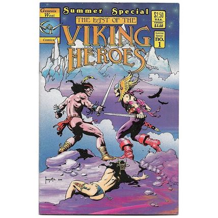 The Last Of The Viking Heroes Summer Special #1 (1988) *Genesis West Comics*